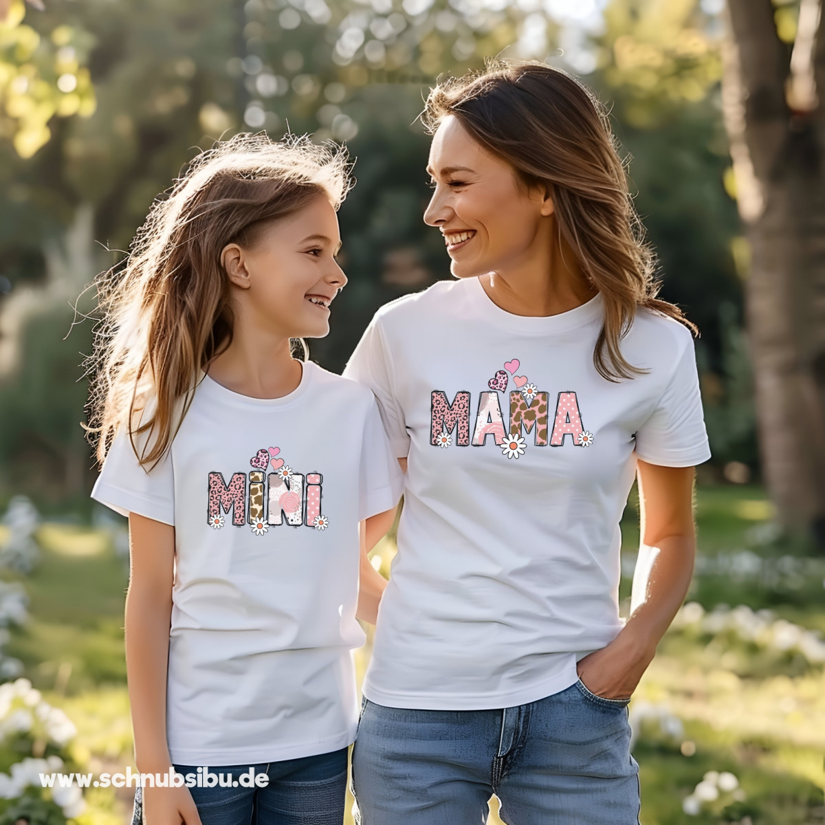 Bügelbild Muttertag - Mama Min